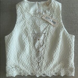 Gorgeous White Sleeveless Top